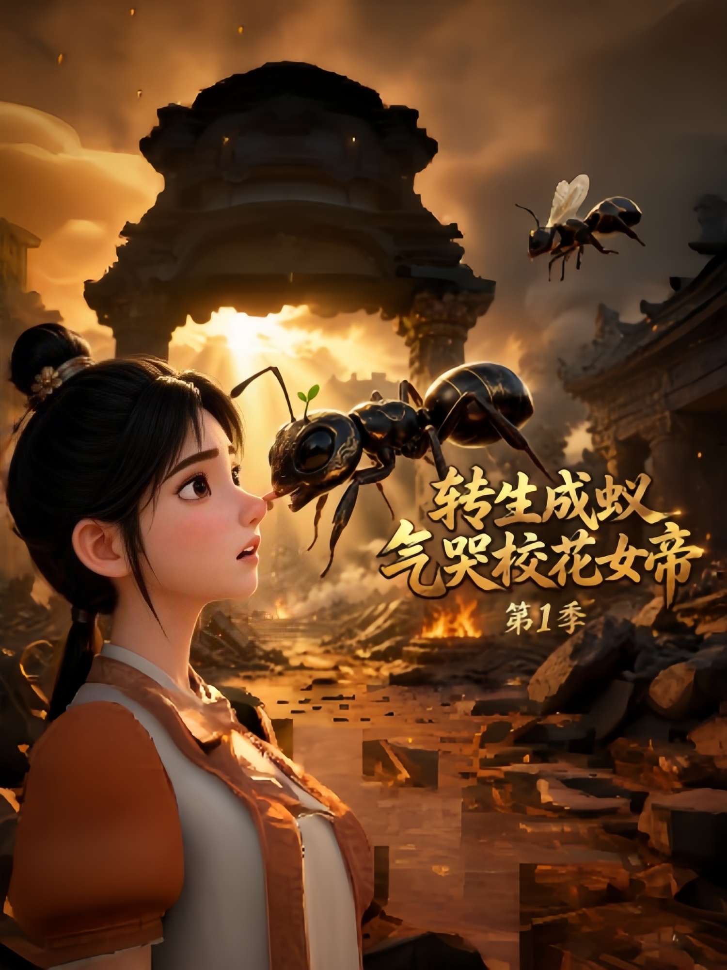 转生成蚁，气哭校花女帝 第一季(全集)