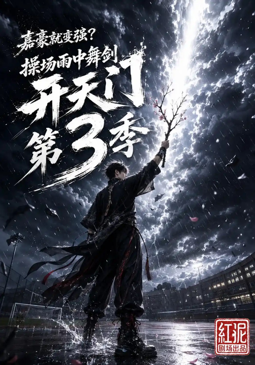 嘉豪就变强？操场雨中舞剑开天门第三季(全集)